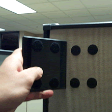Velcro placement